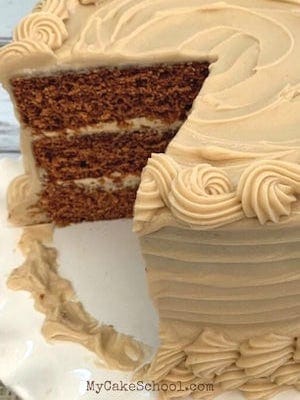 gingerbread latte cake
