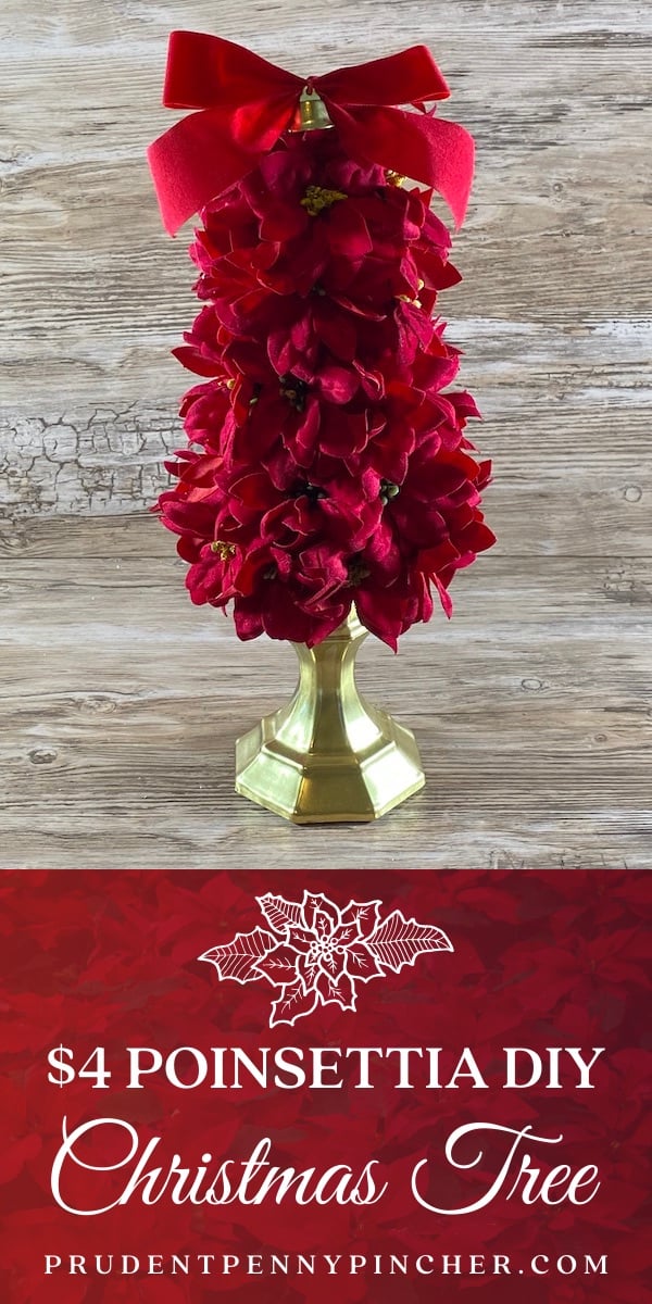 Poinsettia DIY Christmas Tree