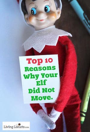 Reasons for Not Moving Elf on the Shelf Ideas