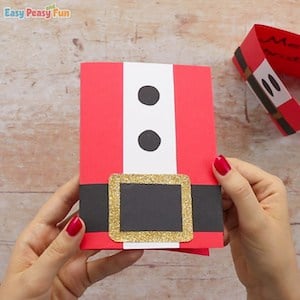 Simple Santa Craft for Kids