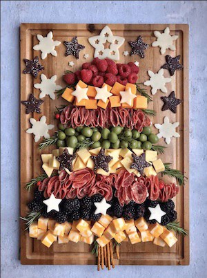 Christmas CharcuterTREE appetizer