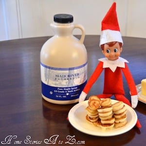 Elf Made Mini Pancakes