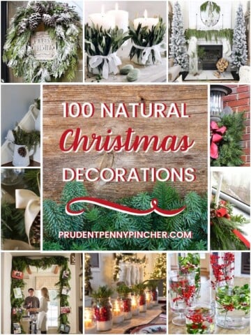 100 Natural Christmas Decorations