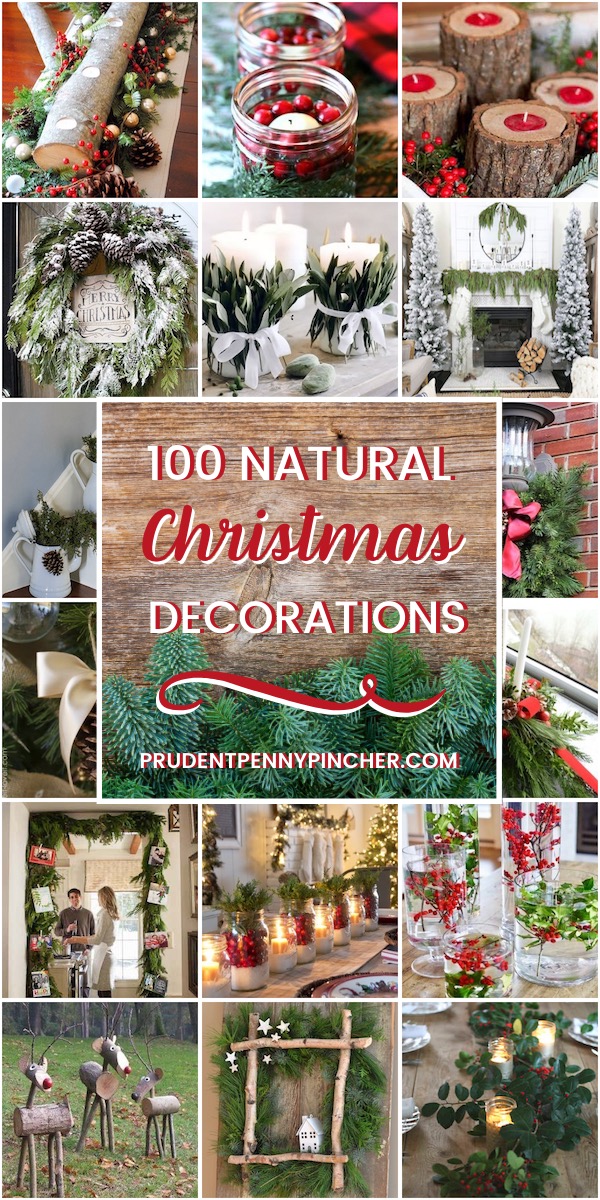 100 Natural Christmas Decorations