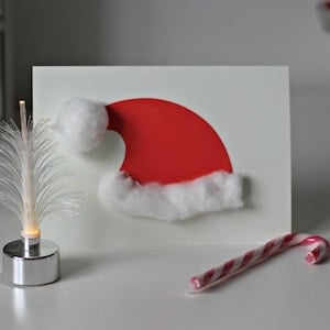 santa craft for kids