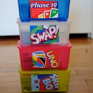 Playing Card toy Storage 