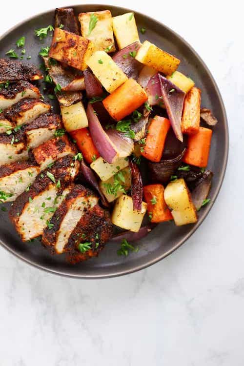 Spiced Chicken and Vegetables
