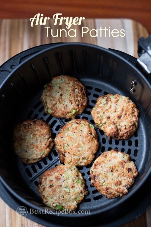 healthy Tuna Patties in the air fryer 