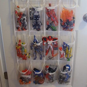 over the door Action Figures Storage for toys