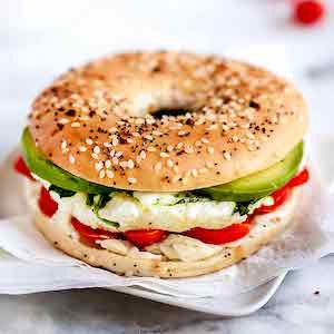 healthy breakfast sandwich