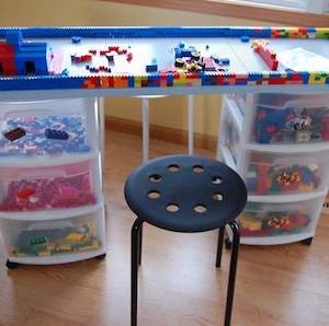 Lego Play Table for Kids