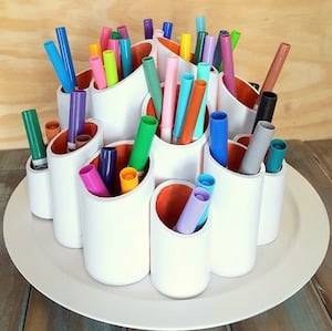 Rotating Craft Caddy for Markers