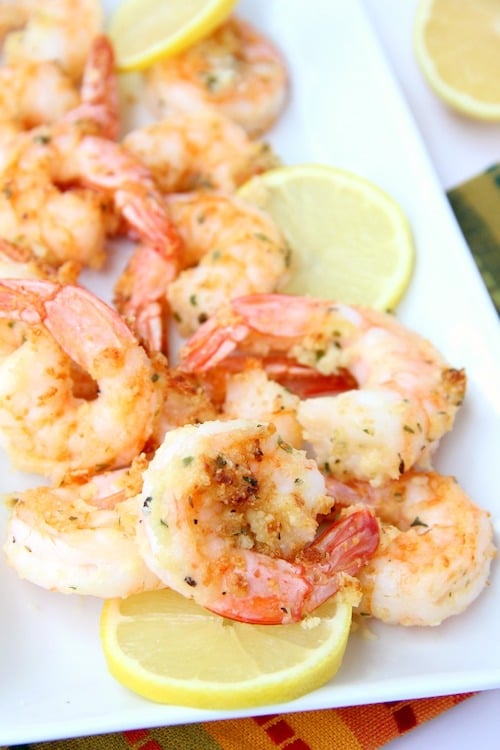 air fryer Parmesan Shrimp