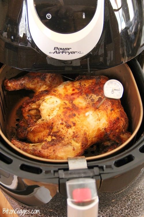 Tender Roast Chicken in the air fryer