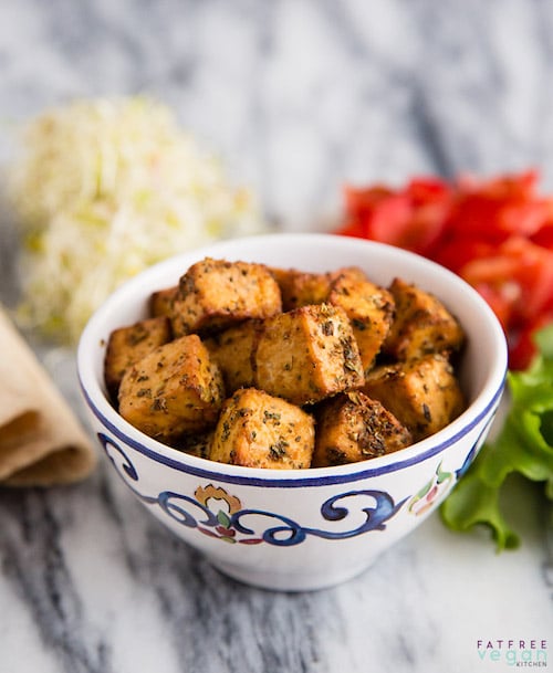 Tofu Italian Style Healthy air fryer recipe