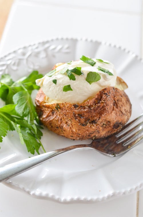 Garlic Parsley Potatoes