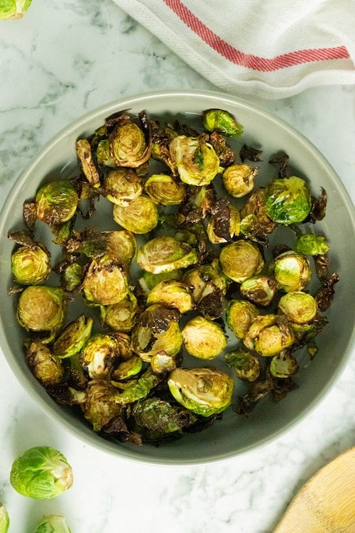 Perfect air fryer Brussels Sprouts