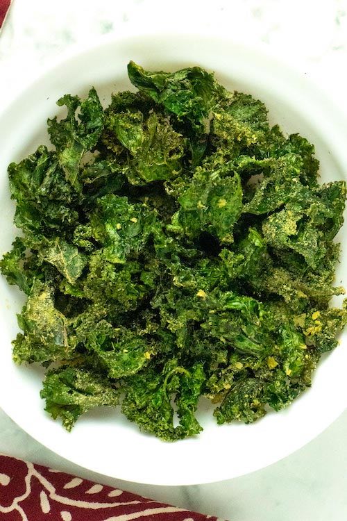healthy Ranch Kale Chips