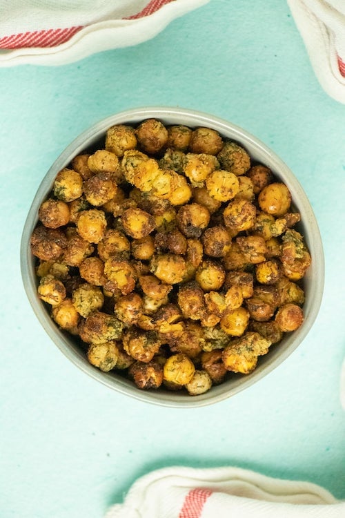 Ranch Seasoned Air Fryer Chickpeas 