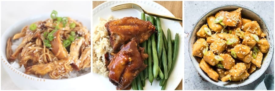  asian chicken dinners