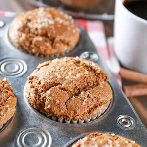 gingerbread muffins christmas breakfast idea