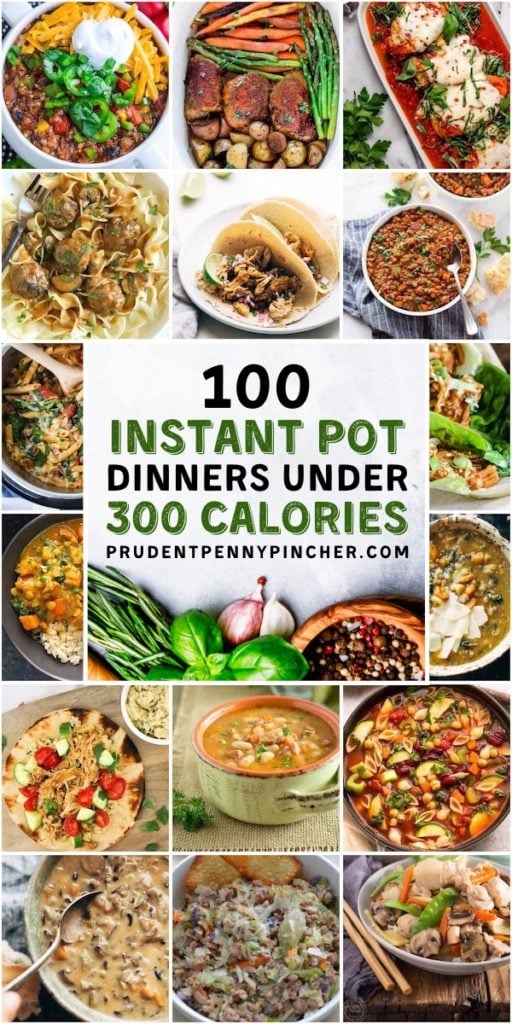 100 Instant Pot Recipes Under 300 Calories