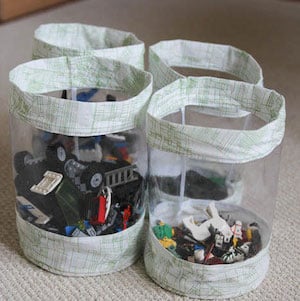 Fabric Storage Buckets