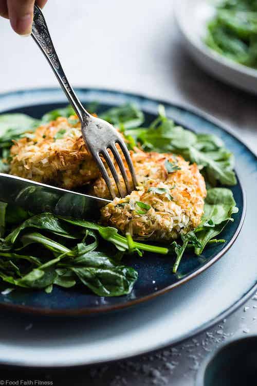 Low Carb & Paleo air fryer Salmon Patties recipe 