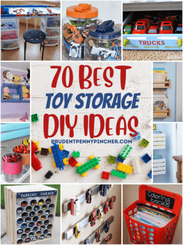 Cheap & Easy LEGO Storage Organizer - Happiness is Homemade