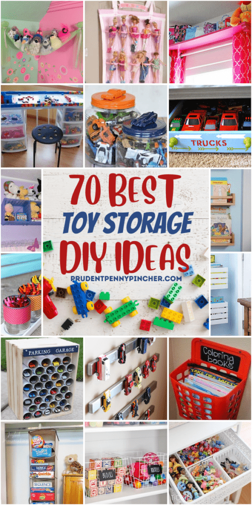 70 Cheap and Easy Toy Storage Ideas Prudent Penny Pincher