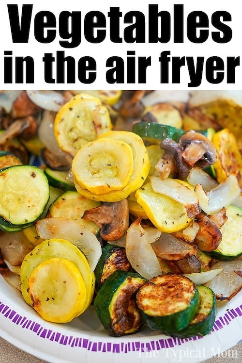 Mixed Air Fryer Vegetables 