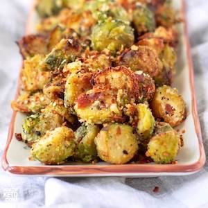 Crispy Air Fryer Brussels Sprouts