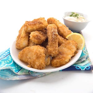 Keto Crispy Air Fryer Fish Sticks