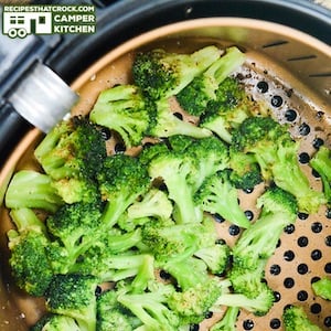 Roast Air Fryer Broccoli