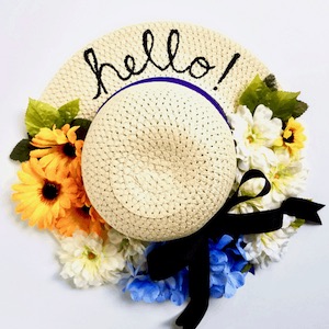 Sun Hat Wreath