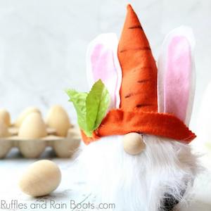 DIY Easter Gnome Bunny
