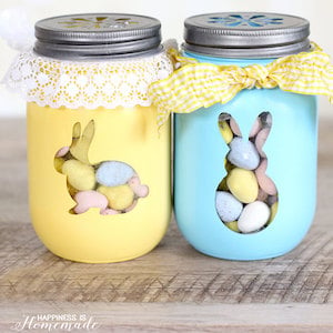 bunny treat jar