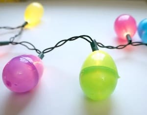 easter egg string lights