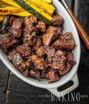 Steak Tips with Vegetables