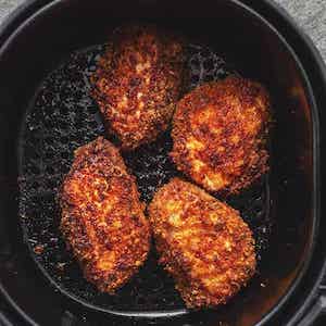 keto Boneless Pork Chops in the air fryer