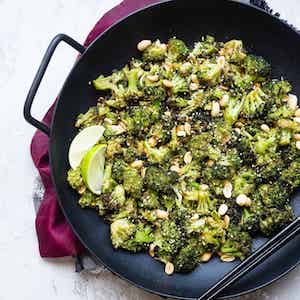 Roasted Asian Broccoli