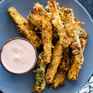 Keto Air Fryer Zucchini Fries