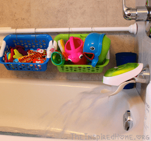 bathroom toy organization 