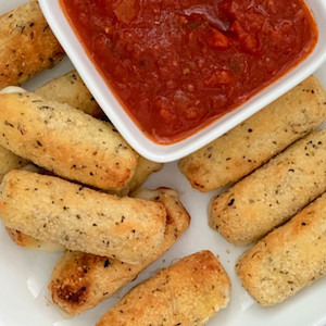 Keto Air Fryer Mozzarella Stick