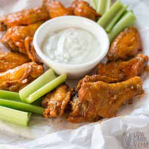 Crispy buffalo Chicken Wings