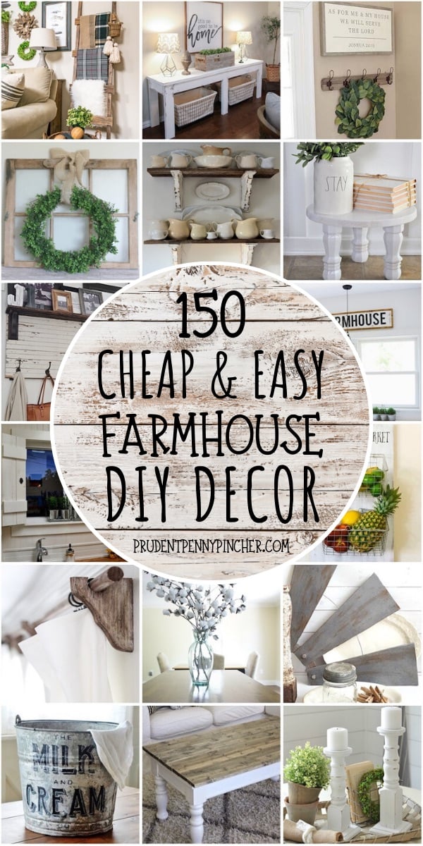 DIY farmhouse decorations