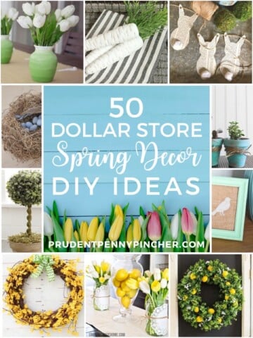 50 Dollar Store DIY Spring Decor Ideas
