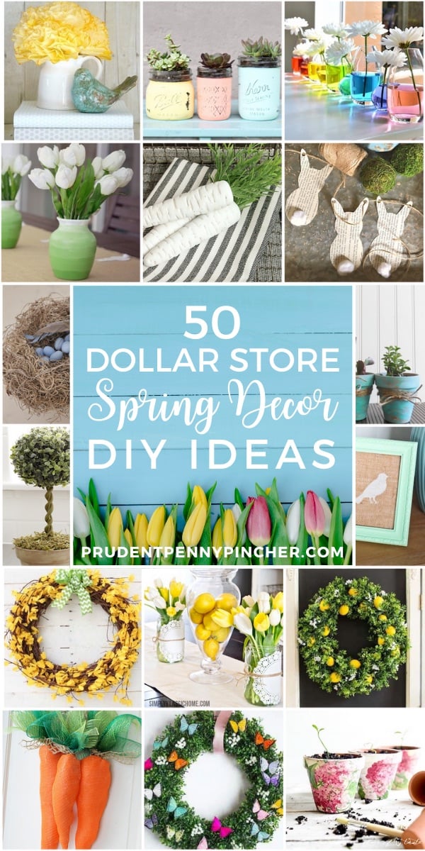 50 Dollar Store DIY Spring Decor Ideas