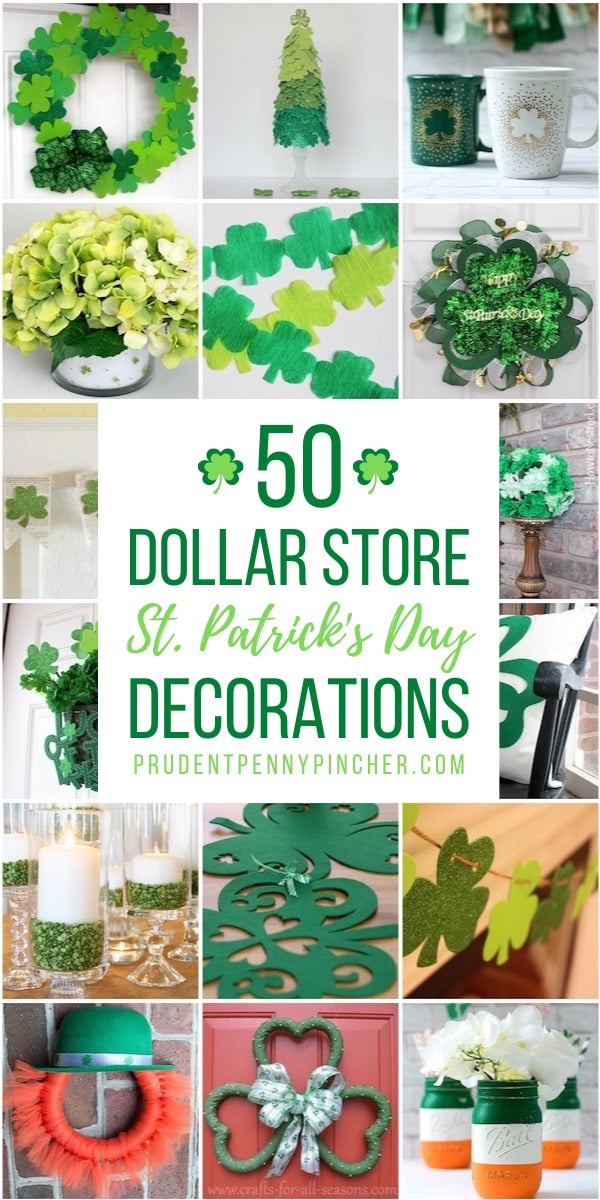 dollar store st patricks day decorations