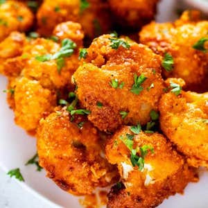 keto air fryer Cauliflower Wings